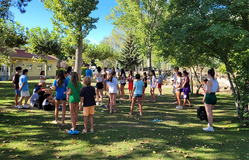 campamento de verano primera vez