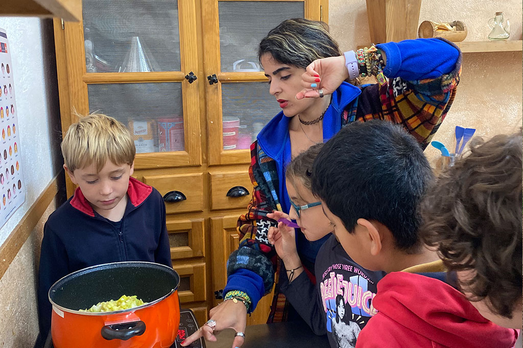 visita granja escuela primaria