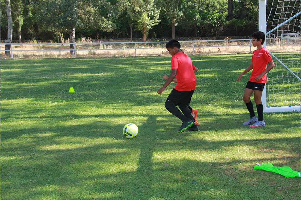 Campamento de verano de futbol