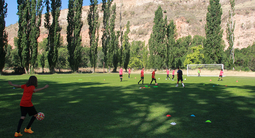 Campus de fútbol de tecnificación