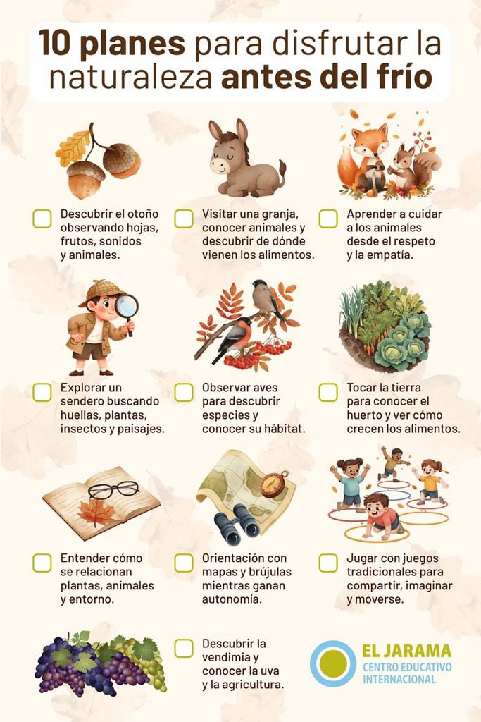 experiencias naturaleza para niños